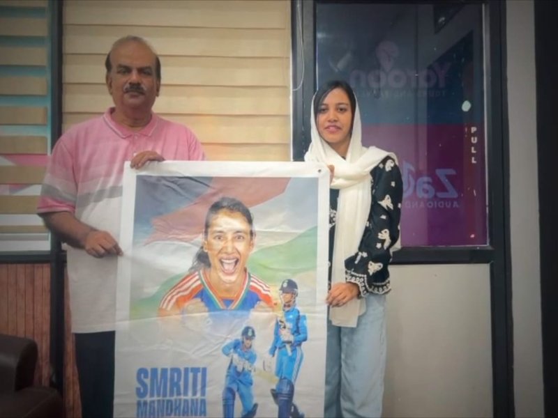 A musical tribute to India’s new women’s cricket captain Smriti Mandhana