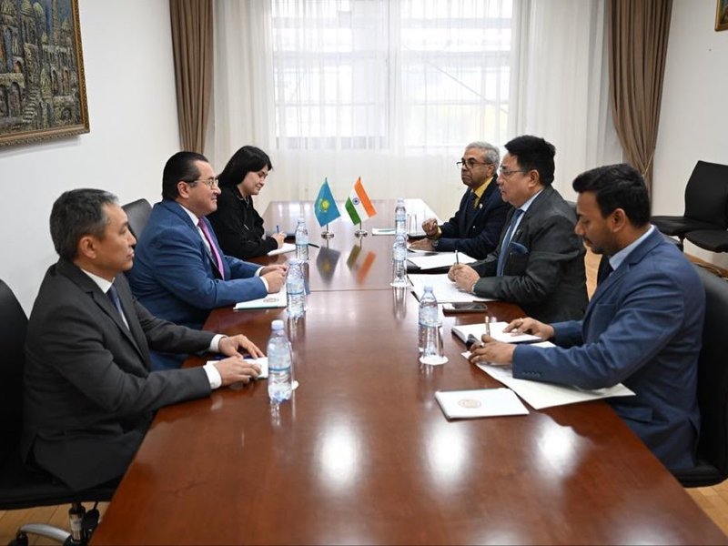 India and Kazakhstan vow to strengthen forward-looking partnership