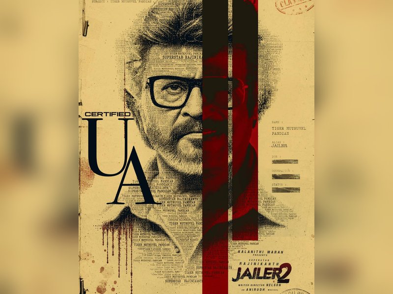 Rajinikanth's 'Jailer 2' cleared for release with a U/A certificate! (Photo: Sun Pictures/X)