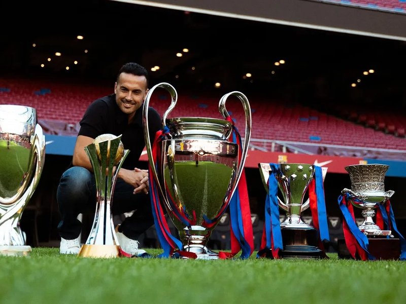 Former Barcelona winger Pedro Rodriguez retires from football at 39. Photo credit: @PedroRodriguez/X