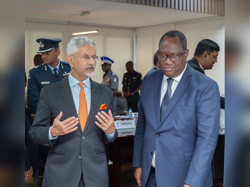 EAM Jaishankar meets Cote d'Ivoire's Vice PM, Foreign Minister, discusses ways to advance ties