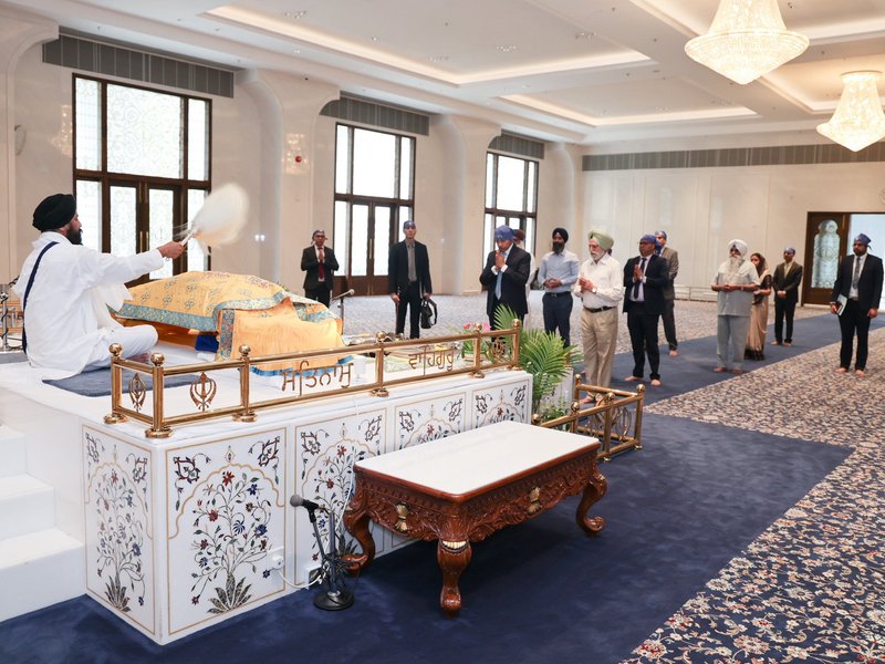 Indian envoy visits 125-year-old gurdwara in Hong Kong