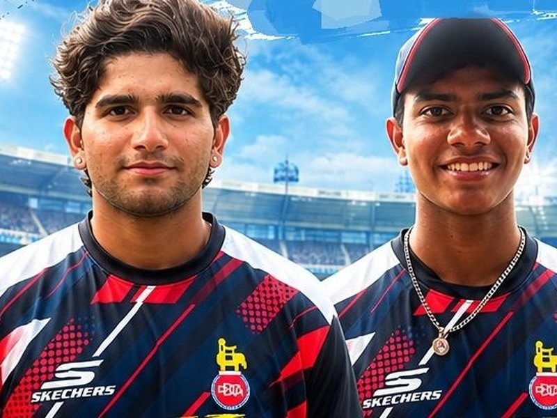 Arnav Bugga stars as Delhi U19 pull off thrilling chase against Gujarat in Vinoo Mankad Trophy on Thursday. Photo credit: DDCA