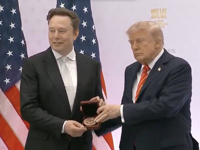 Trump calls Musk modern-day Thomas Edison