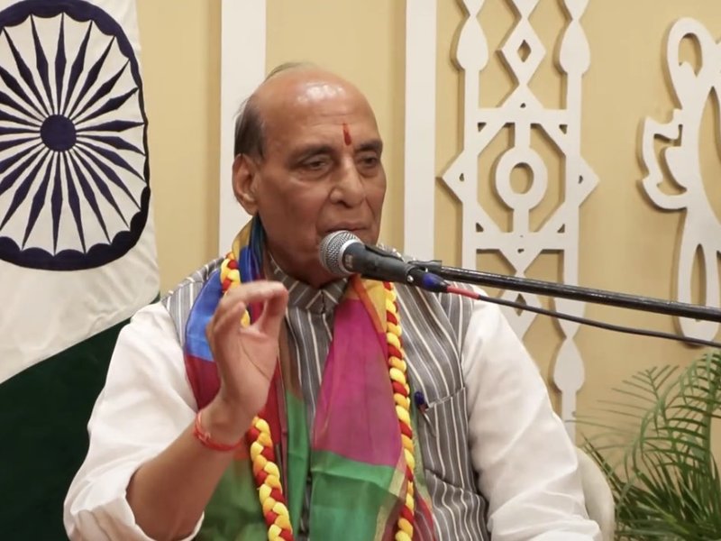 मिसाइल हों, लेकिन मन में मर्यादा न हो, तो शक्ति अधूरी हैः राजनाथ सिंह