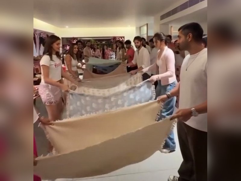 Aneet Padda, Ananya Panday bring out their inner child with fun game at Alanna Panday’s baby shower