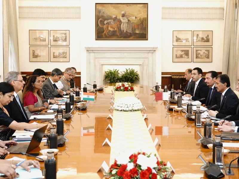 India and Qatar review multifaceted strategic partnership