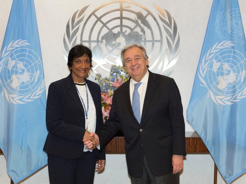 UN chief hails Pillay's Nobel Prize as 'tribute' to defenders of international law, human rights