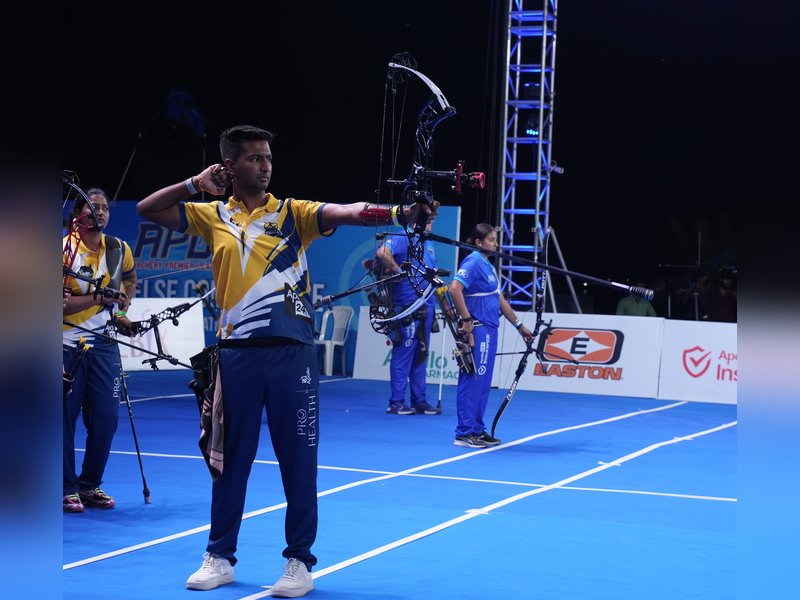 Chola Chiefs' tactical tweak pays in win over Kakatiya Knights in a key clash in Season 2 of the Archery Premier League (APL) in Hyderabad on Friday. Photo credit: APL