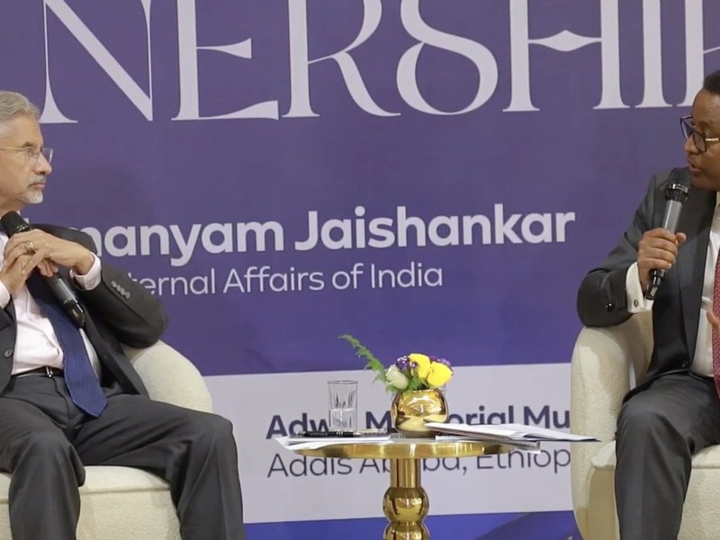 Partnerships of the future must create capabilities, not dependencies: EAM Jaishankar in Addis Ababa