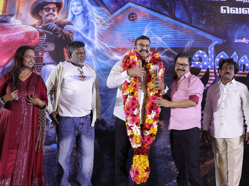 Napoleon: 'America Aavi' is the first Tamil film to be shot entirely in the US using only film enthusiasts living there! (Photo:IANS/PR)