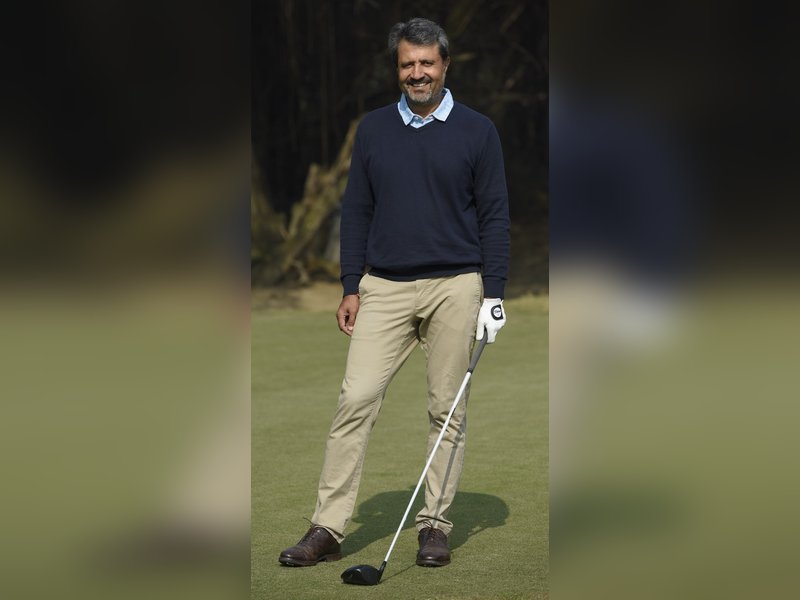 Gaurav Ghei, Mansher Singh, Karan Atwal and Vikram Sethi join as new era begins at Delhi Golf Club. Photo credit: IANS