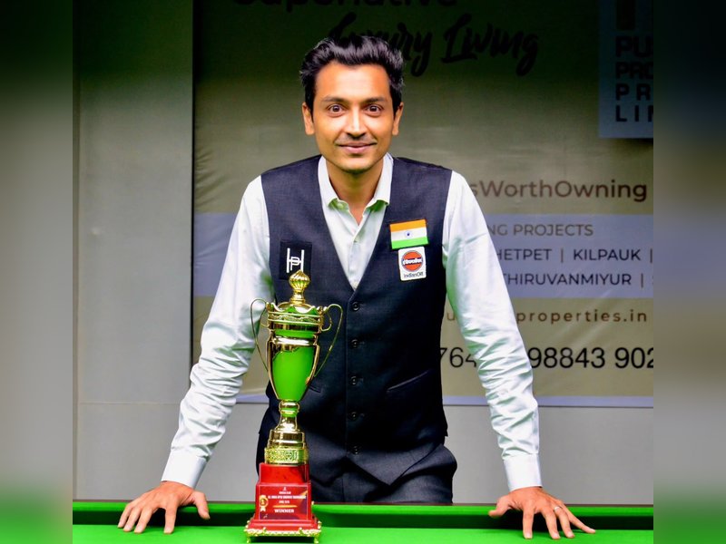 India tops Commonwealth Cue Sports Championships with 13 medals at the Veer Savarkar Sports Complex in Ahmedabad on Saturday. Photo credit: BSFI