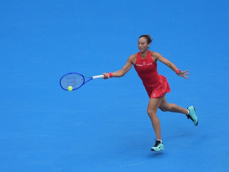 China's Zheng Qinwen scheduled to face top seed Sabalenka in Wuhan Open second round. Photo credit: Xinhua