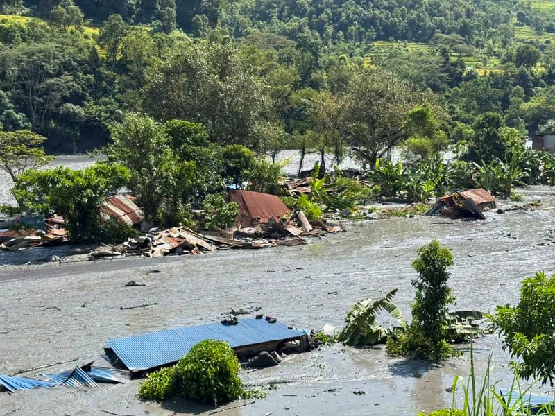 Five people missing after massive floods in Budhigandaki River of Nepal’s western Gorkha district