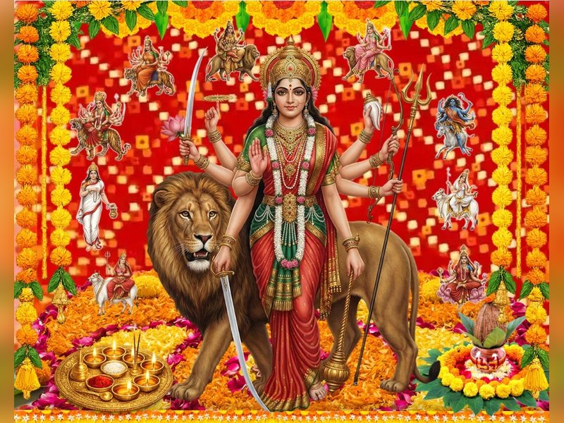 'मां शैलपुत्री के चरणों में नमन', केंद्रीय मंत्री गडकरी और सीएम योगी समेत नेताओं ने दी नवरात्र की शुभकामनाएं