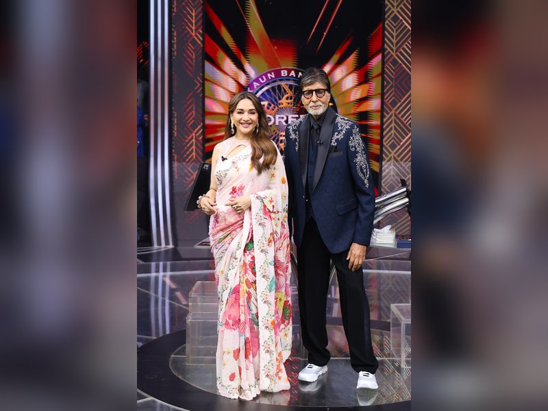 Madhuri Dixit wishes Amitabh Bachchan, 'the man who has defined Indian cinema for generations'