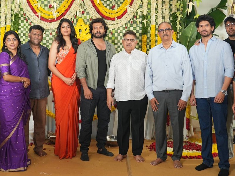  Satyadev, Faria Abdullah's series 'Trial and Error' goes on floors with pooja (Photo: IANS/PR)