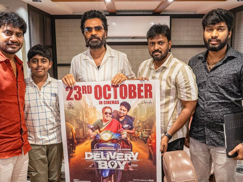 Simbu releases trailer of Radhika Sarathkumar's 'Delivery Boy'  (Photo: Leo Sivakumar/X)