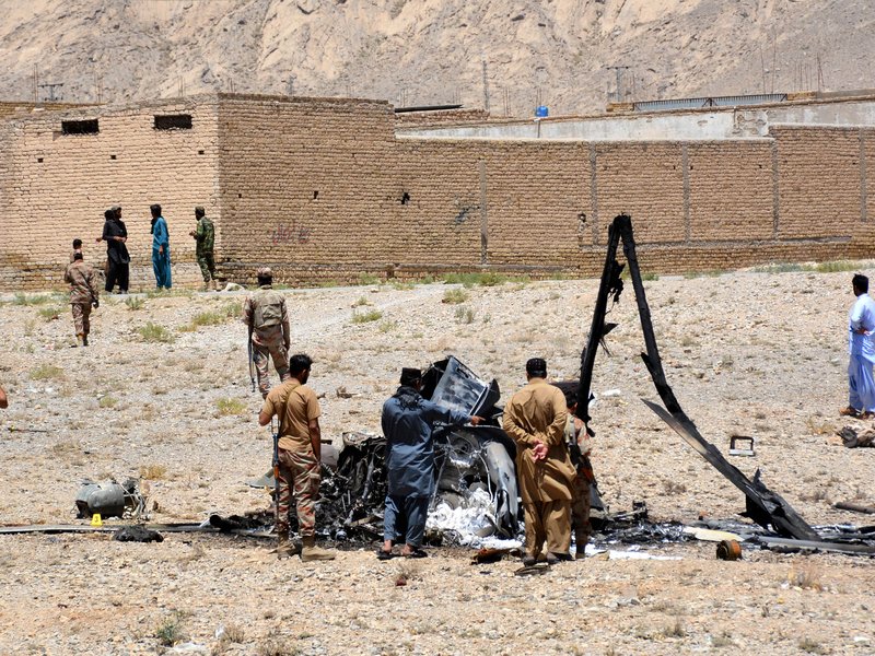 Two Pakistani army pilots killed after training aircraft crashes in Quetta (File image)