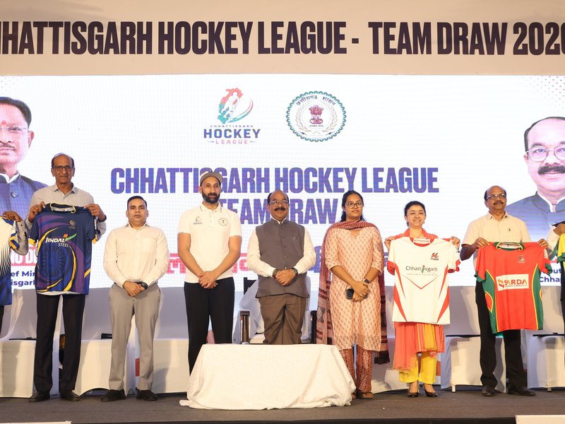 First edition of six-franchise Chhattisgarh Hockey League to be held in Raipur from October 21 to November 1. Photo credit: CHL  