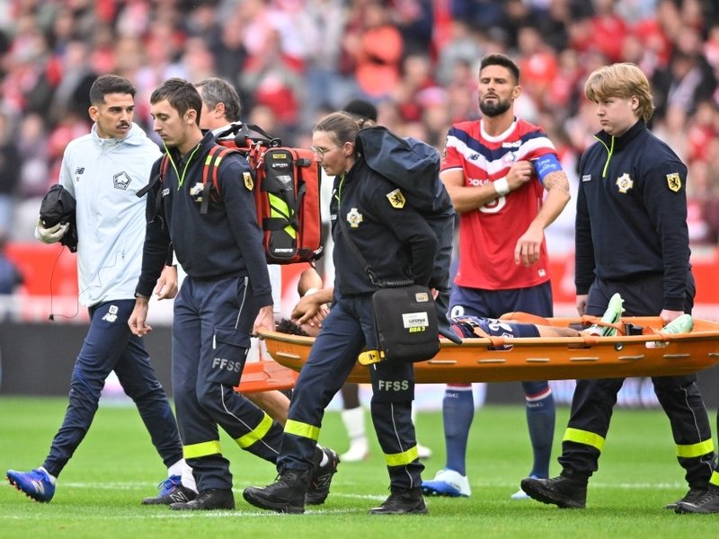 Lille threaten legal action after 'dangerous tackle' leaves Santos injured