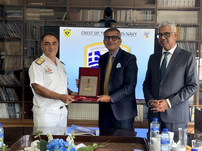 India, Cyprus discuss strengthening naval engagement, maritime security