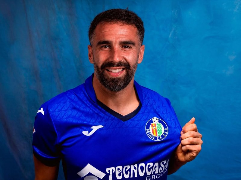 Former Real Madrid defender Dani Carvajal joins Getafe on free transfer (Credit: Getafe CF)