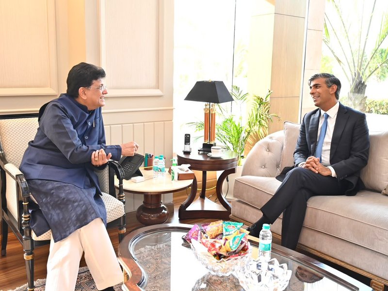 ऋषि सुनक ने पीयूष गोयल और पीएम मोदी से की मुलाकात, भारत-ब्रिटेन व्यापार और टेक साझेदारी पर हुई चर्चा