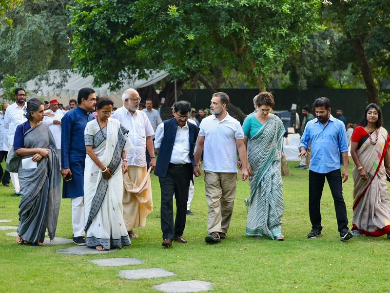 Rahul trying to 'protect infiltrators': BJP after INDIA bloc vows to remain united in fight against ECI