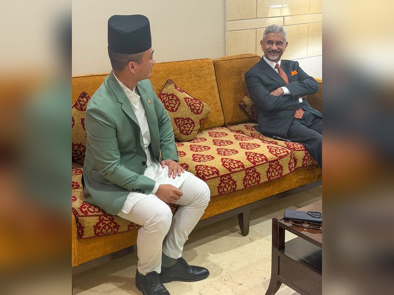 EAM Jaishankar and Nepal's Home Minister discuss bilateral ties