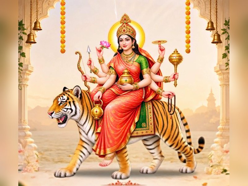 शारदीय नवरात्रि का चौथा दिन : मां कूष्मांडा की पूजा-अर्चना से मिलता है सुख-समृद्धि का आशीर्वाद