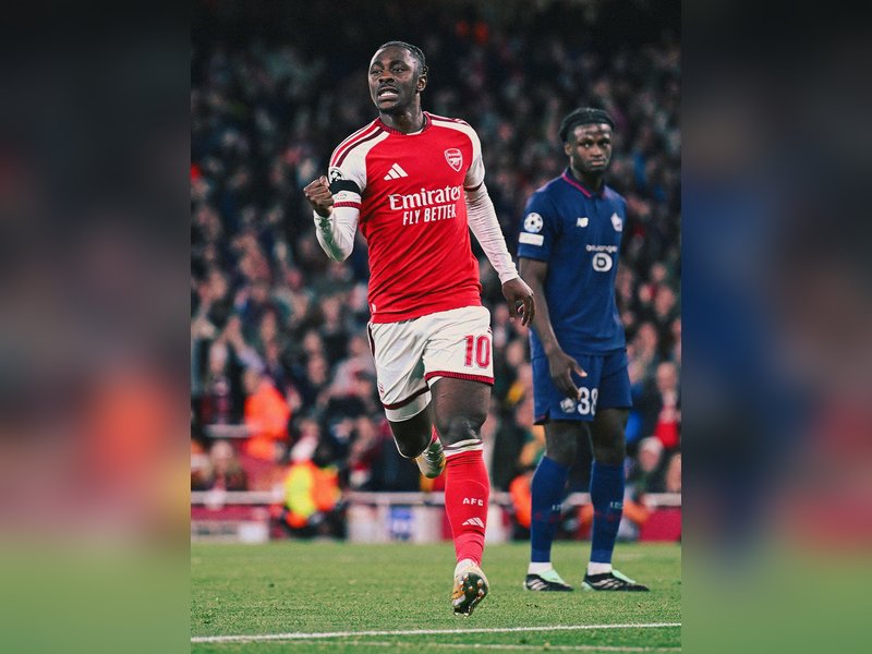 Champions League: Arsenal score three goals in seven minutes to beat Lille 