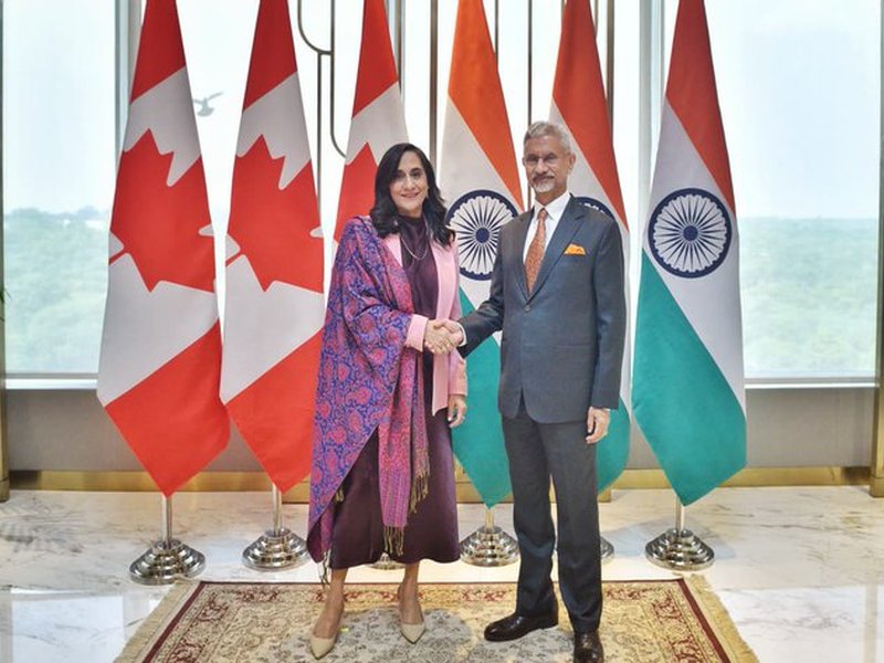 Anita Anand in India
