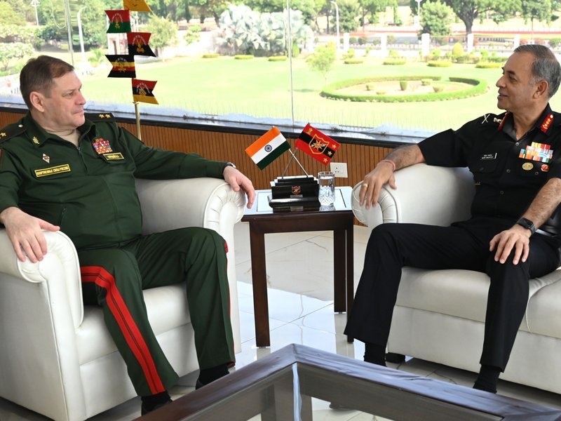 India and Russia discuss deepening military ties, expanding professional exchanges