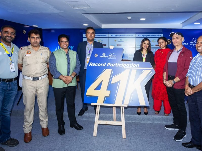 Record 41,000+ runners set to participate in the Delhi Half Marathon on Sunday. 