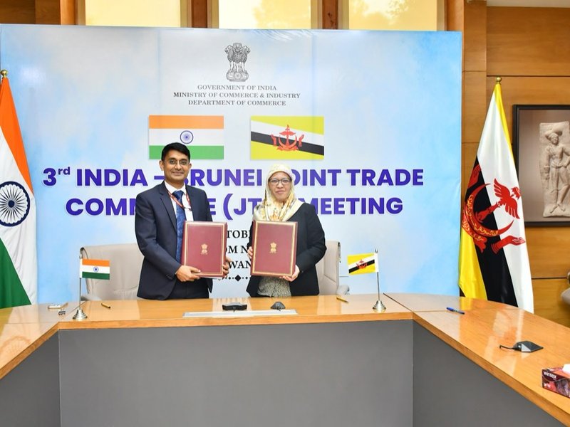 India, Brunei Darussalam agree to expand bilateral trade