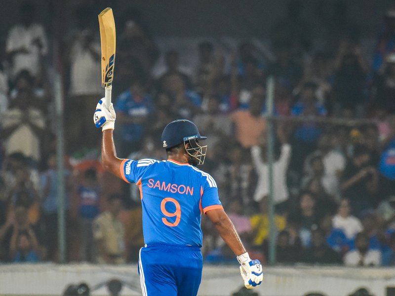 Stay grounded, keep playing fearless cricket, says Sanju Samson on carrying World Cup form forward. Photo credit: IANS 
