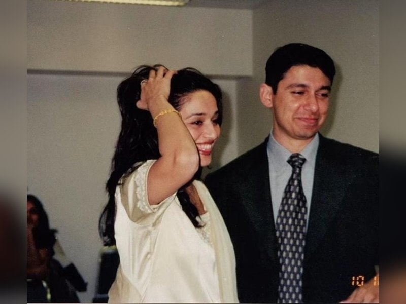 Shriram Nene shares unseen pics of ‘I do’ moment with Madhuri Dixit at Beverly Hills courthouse on 27th wedding anniversary