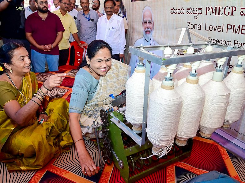 Women own 38 pc of registered MSMEs with 3.69 crore enterprises, labour force participation surge