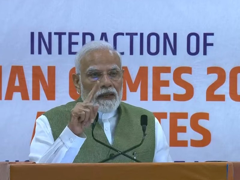 एशियन गेम्स 2026 के भारतीय दल से मुलाकात, पीएम मोदी बोले- यह सिर्फ आपकी नहीं, पूरे देश की सफलता है