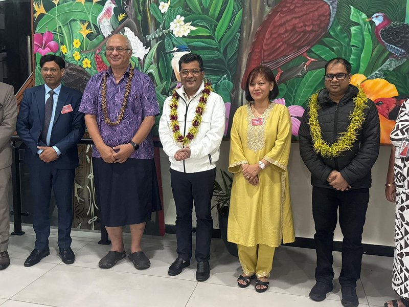 MoS Pabitra Margherita arrives in Samoa on first leg of three-nation Pacific visit