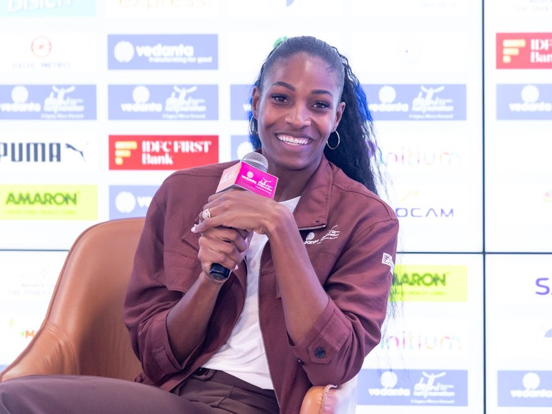 Two-time Olympic champion Shaunae Miller-Uibo wants to have a crack at 400m world record; sets bold target for Los Angeles Olympics in 2028. Photo credit: IANS
