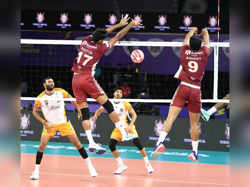 Delhi Dynamites seal Super 6 berth, Punjab AeroStrikers sweep Rajasthan Spikers 