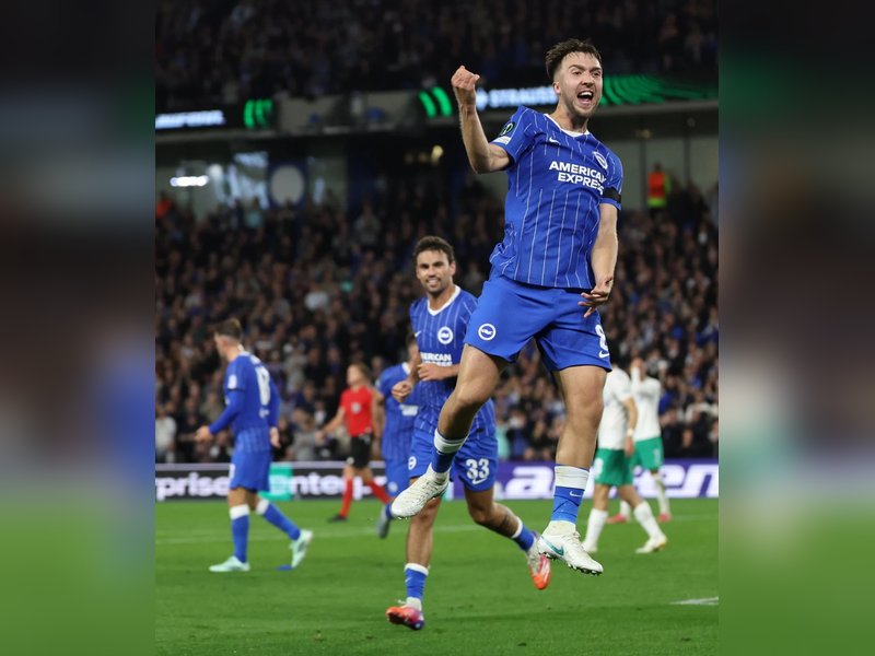 Conference League: Brighton start well 4-0 win over Zalgiris