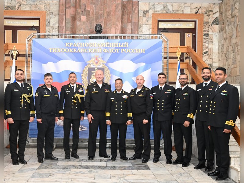 India, Russia begin harbour phase of joint naval exercise INDRA 2026