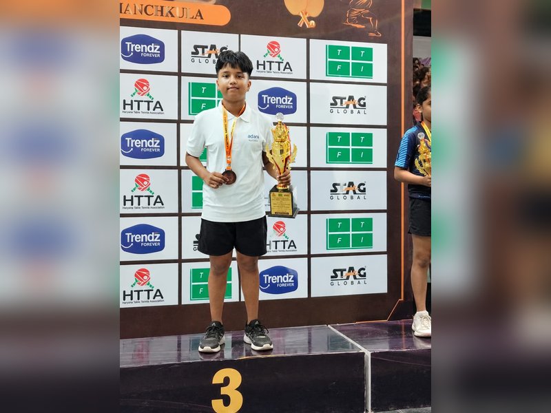 Garv Hai’ athlete Divija Paul bags bronze at National Ranking Table Tennis Championship (Credit: Adani Sportsline)