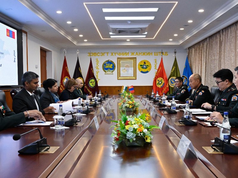 India, Mongolia reiterate commitment to strengthen defence cooperation 