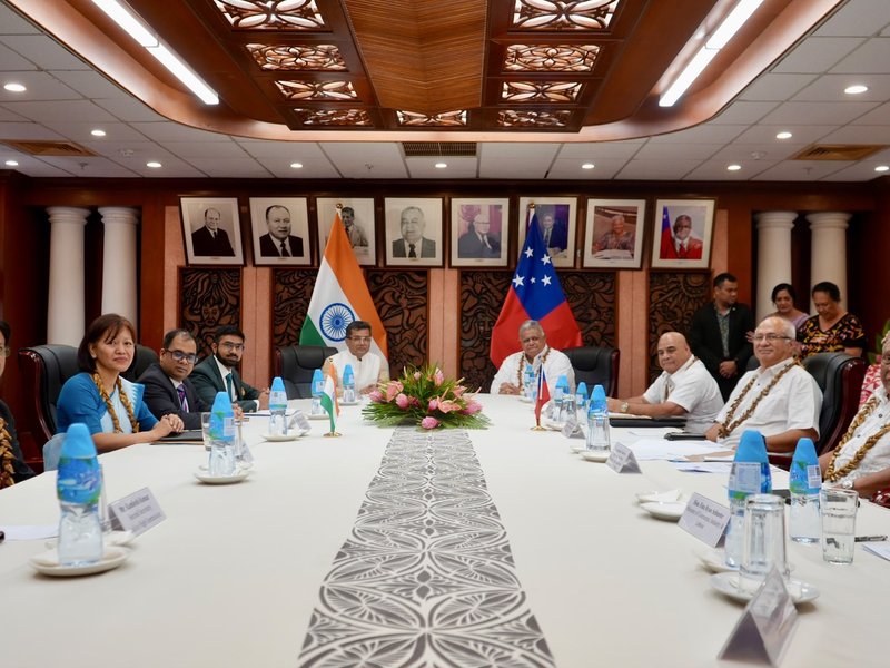 MoS Pabitra Margherita meets Samoa PM, discusses strengthening of bilateral ties