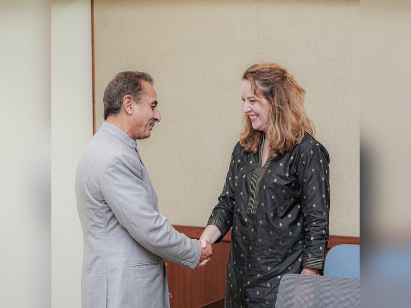 MoS Kirti Vardhan Singh meets IOM chief Amy Pope, discusses strengthening cooperation on migration, mobility